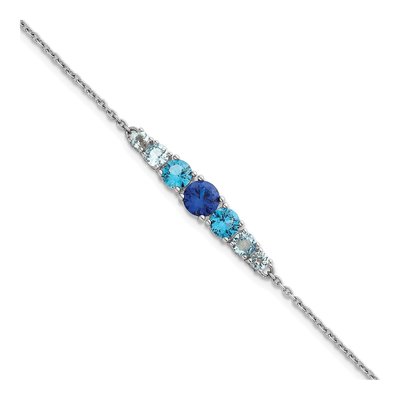 Sterling Silver CZ Bracelet