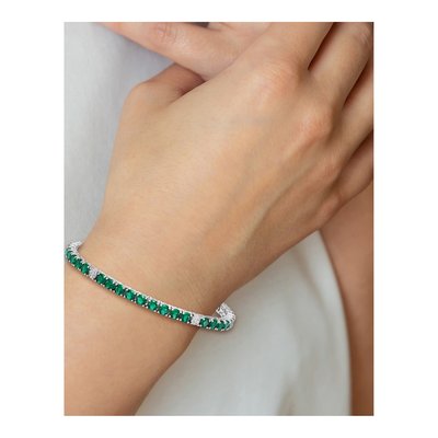 Sterling Silver CZ Bracelet – view 8