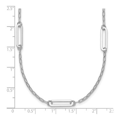 Sterling Silver 1.9mm Paperclip Chain – view 6