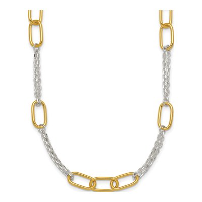 Sterling Silver 1.7mm Fancy Double Link Chain