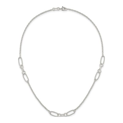 Sterling Silver 1.8mm Fancy Cable Chain – view 5