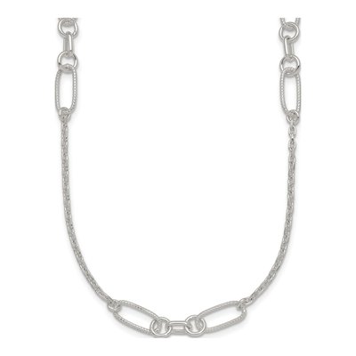 Sterling Silver 1.8mm Fancy Cable Chain