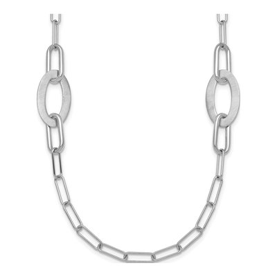 Sterling Silver 6.5mm Oval Paperclip Chain