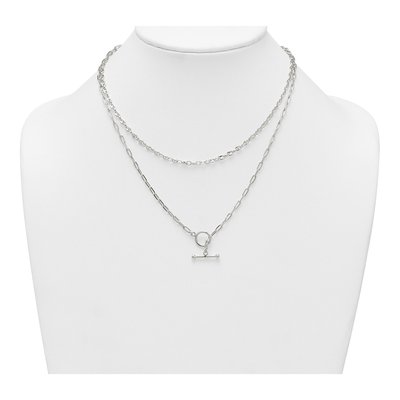 Sterling Silver 2.6mm Double Strand Link Chain – view 4