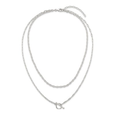 Sterling Silver 2.6mm Double Strand Link Chain – view 5