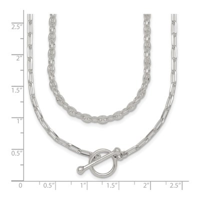 Sterling Silver 2.6mm Double Strand Link Chain – view 6