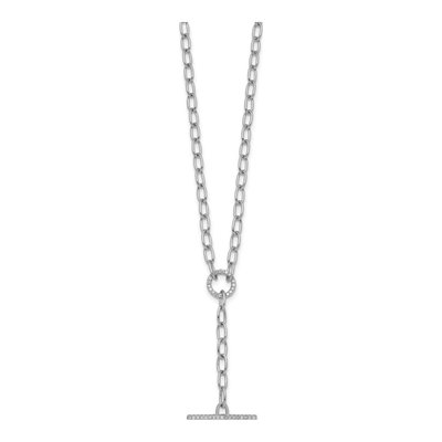 Sterling Silver 3.5mm Lariat Paperclip Chain – view 3