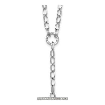 Sterling Silver 3.5mm Lariat Paperclip Chain