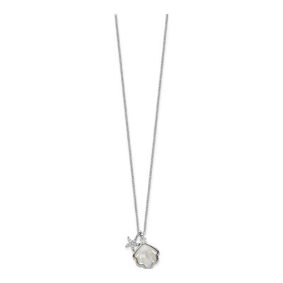 Sterling Silver Starfish Necklace – view 2