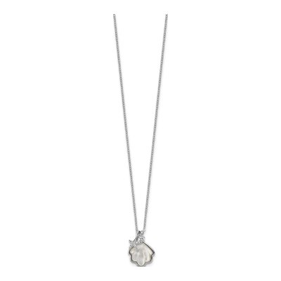 Sterling Silver Starfish Necklace – view 5