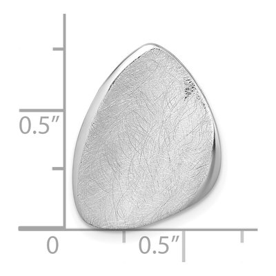 Sterling Silver Abstract Slide Pendant – view 5