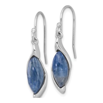 Sterling Silver Kyanite Dangle Earrings – view 3