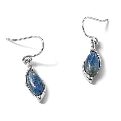 Sterling Silver Kyanite Dangle Earrings – view 5