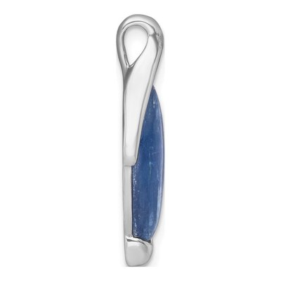 Sterling Silver Kyanite Marquise Slide Pendant – view 3