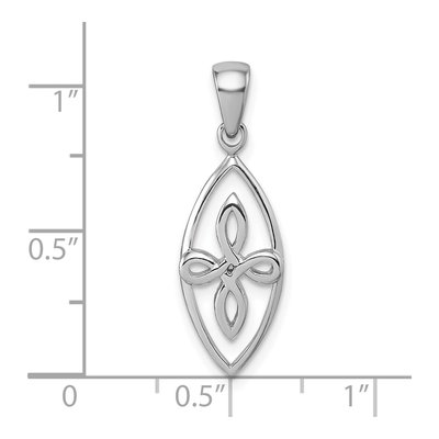 Sterling Silver Celtic Knot Pendant – view 5