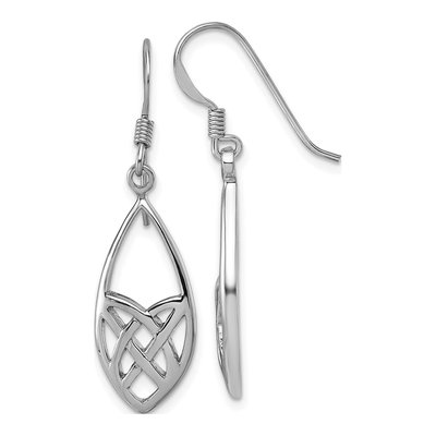 Sterling Silver Celtic Dangle Earrings