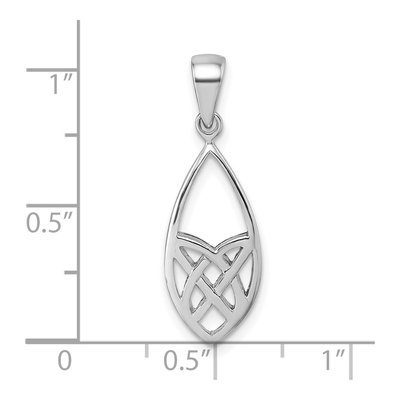 Sterling Silver Celtic Design Pendant – view 5