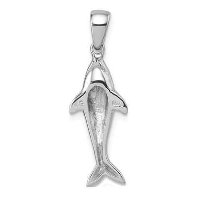 Sterling Silver Shark Pendant – view 4