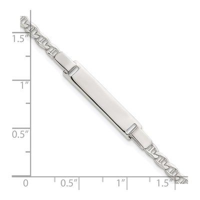 Sterling Silver Kids' ID Bracelet – view 6