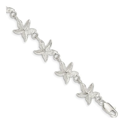 Sterling Silver Starfish Bracelet