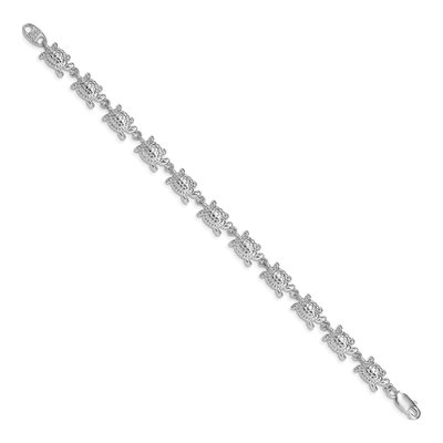 Sterling Silver Turtles Bracelet – view 3
