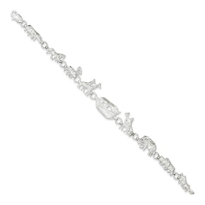 Sterling Silver Noah's Ark Bracelet – view 3