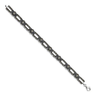 Sterling Silver Marcasite Bracelet – view 2