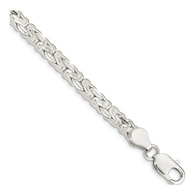 Sterling Silver Byzantine Bracelet