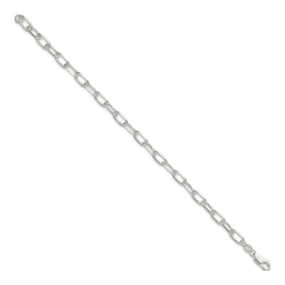 Sterling Silver Fancy Link Bracelet – view 3