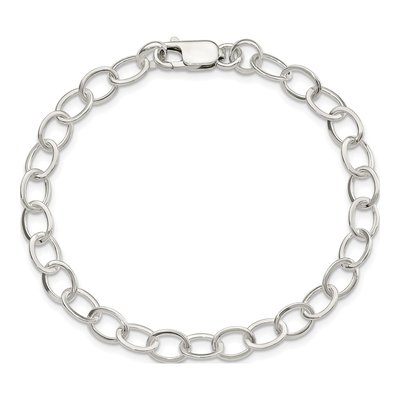 Sterling Silver Fancy Link Bracelet – view 3