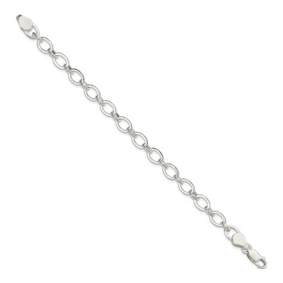 Sterling Silver Fancy Link Bracelet – view 3