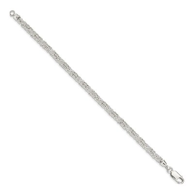 Sterling Silver Fancy Link Bracelet – view 3
