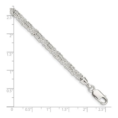 Sterling Silver Fancy Link Bracelet – view 5