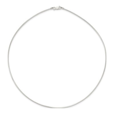 Sterling Silver Neck Wire Necklace – view 4