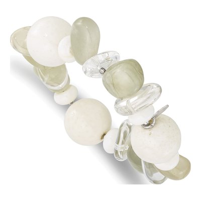 Sterling Silver Coral Bracelet