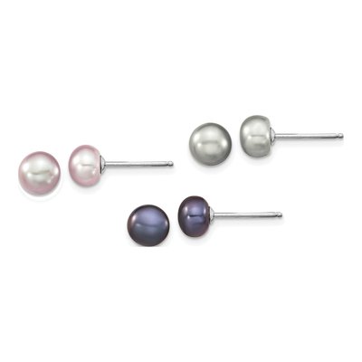 Freshwater Pearl Necklace, Bracelet & Earring Set – view 2