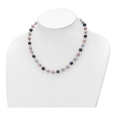 Freshwater Pearl Necklace, Bracelet & Earring Set – view 5