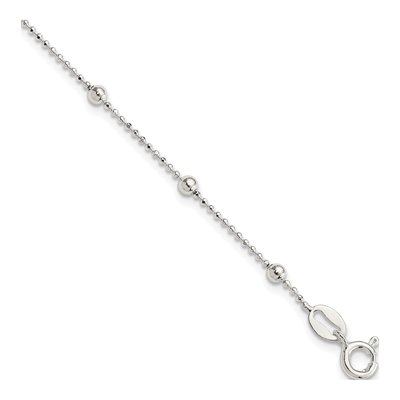 Sterling Silver Beaded Bracelet