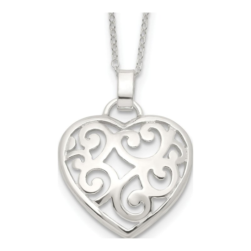 Intricate Silver Necklace