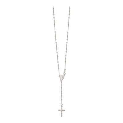 Sterling Silver Crucifix Pendant Necklace – view 3