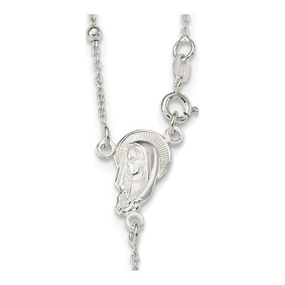 Sterling Silver Crucifix Pendant Necklace – view 4