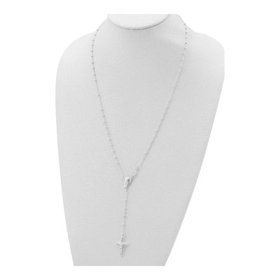 Sterling Silver Crucifix Pendant Necklace – view 5
