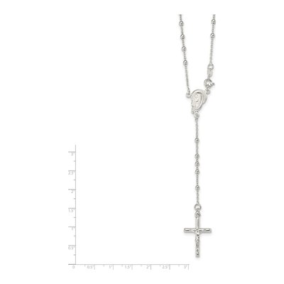 Sterling Silver Crucifix Pendant Necklace – view 6