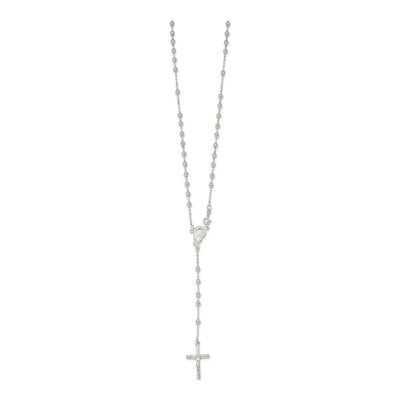 Sterling Silver Crucifix Pendant Necklace – view 3