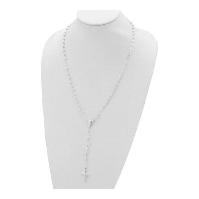 Sterling Silver Crucifix Pendant Necklace – view 5