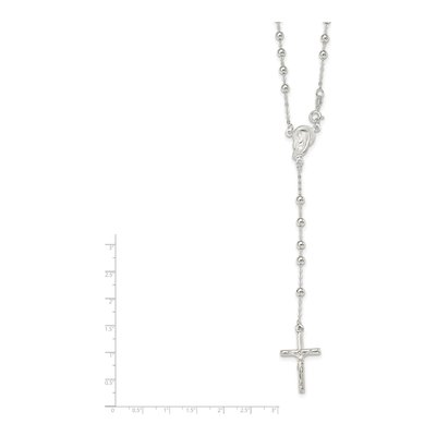 Sterling Silver Crucifix Pendant Necklace – view 6