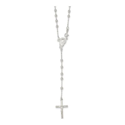 Sterling Silver Crucifix Pendant Necklace