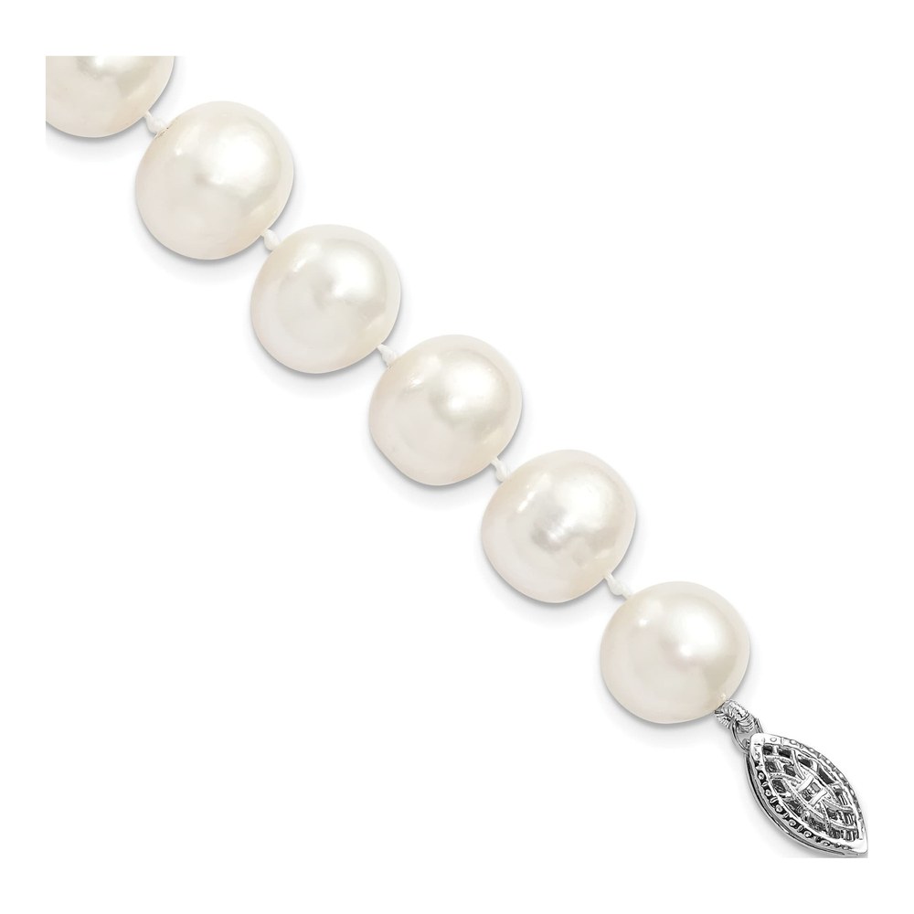 Freshwater Pearl Bracelet, Sterling Silver, 7.25"