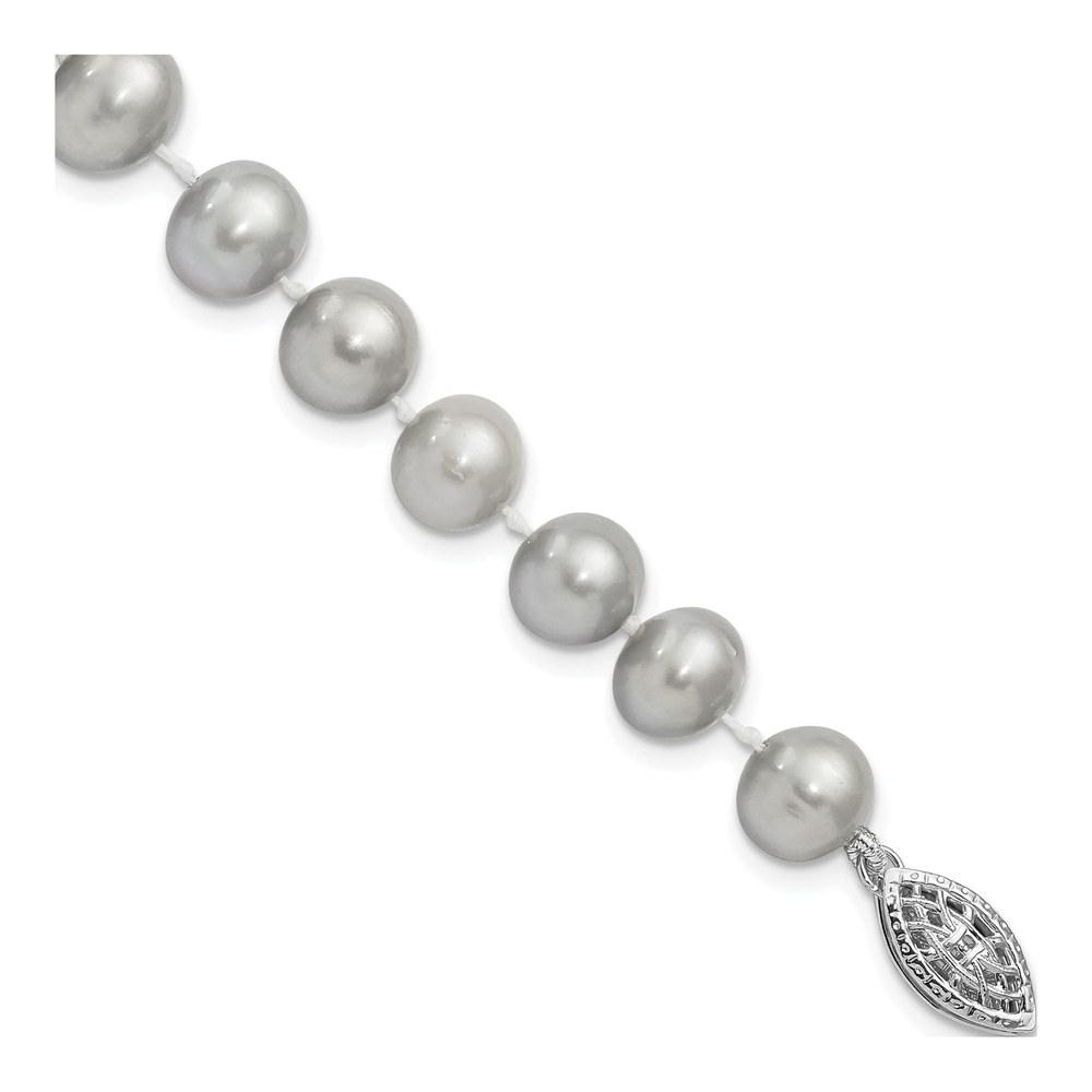 Grey Freshwater Pearl Bracelet