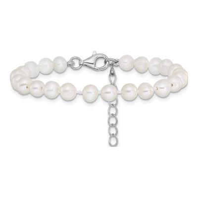 Girls' Sterling Silver Freshwater Pearl Jewelry Set – view 3